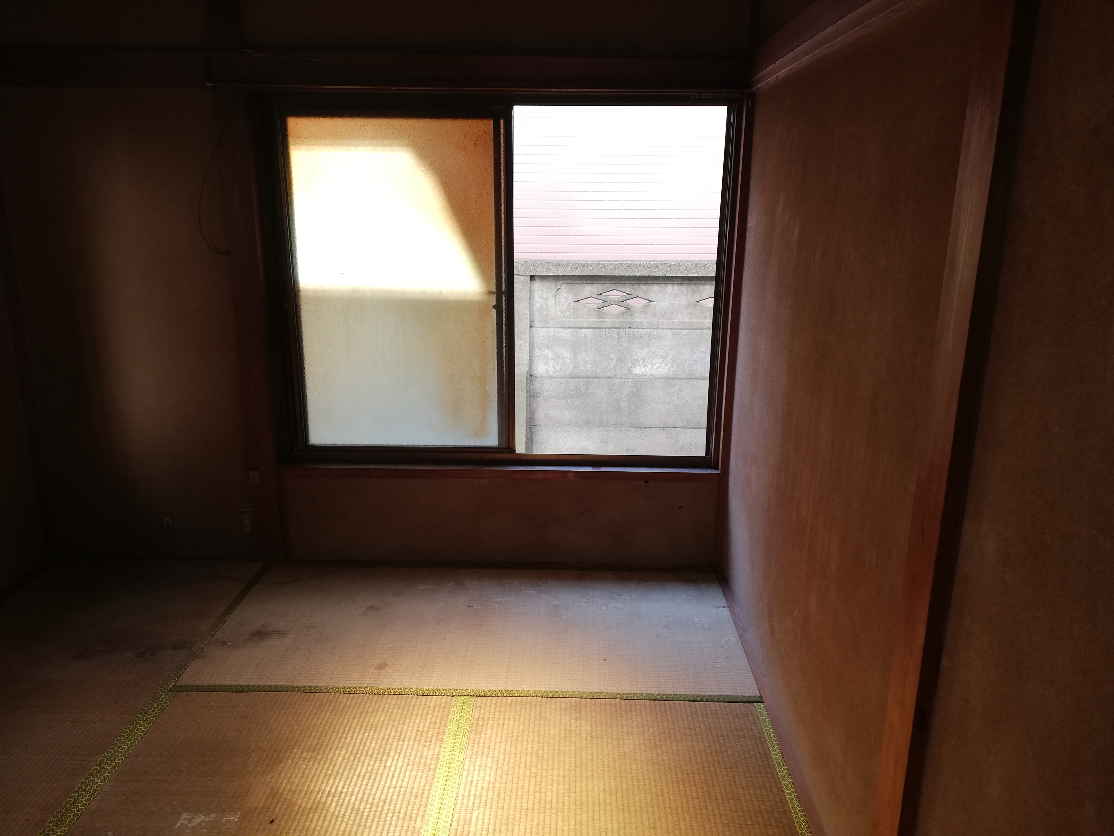 掃き掃除まで終了！ホコリが凄かったです