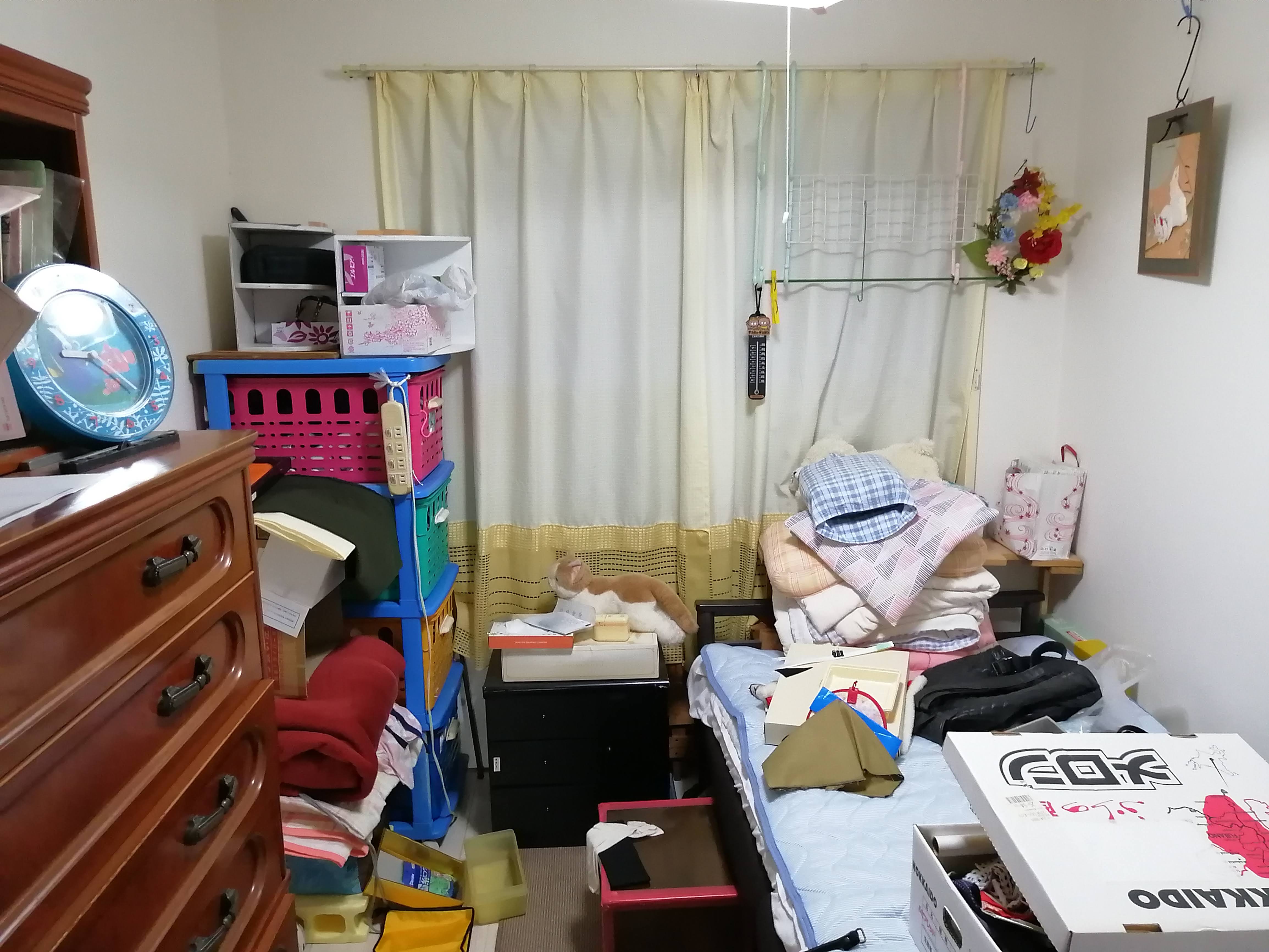 ご家族で整理を進めて頂いてました